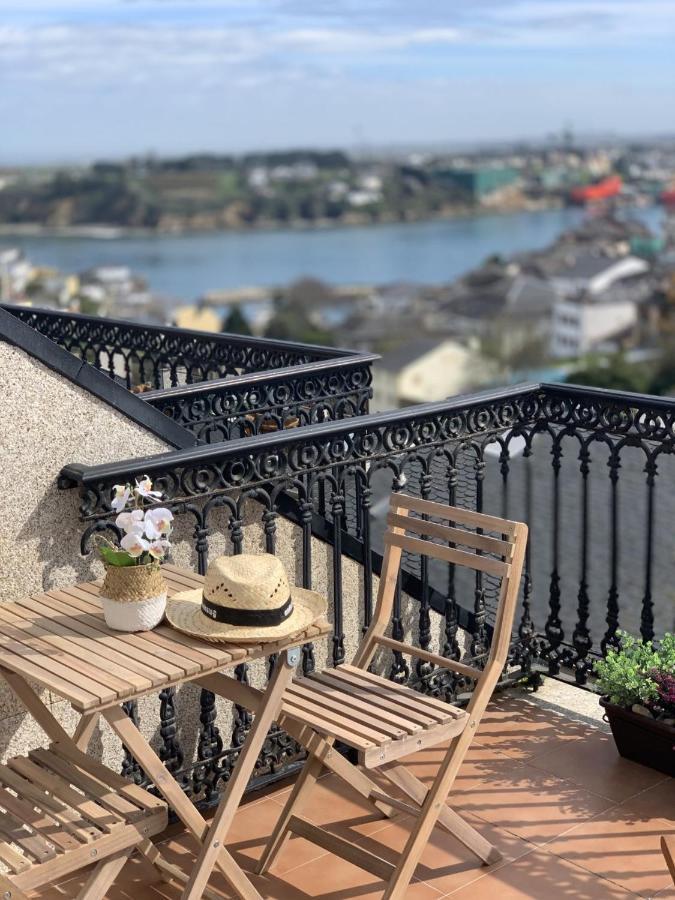 Moderno Piso Con La Mejor Terraza De Ribadeo Y Vistas Maravillosas Exterior foto